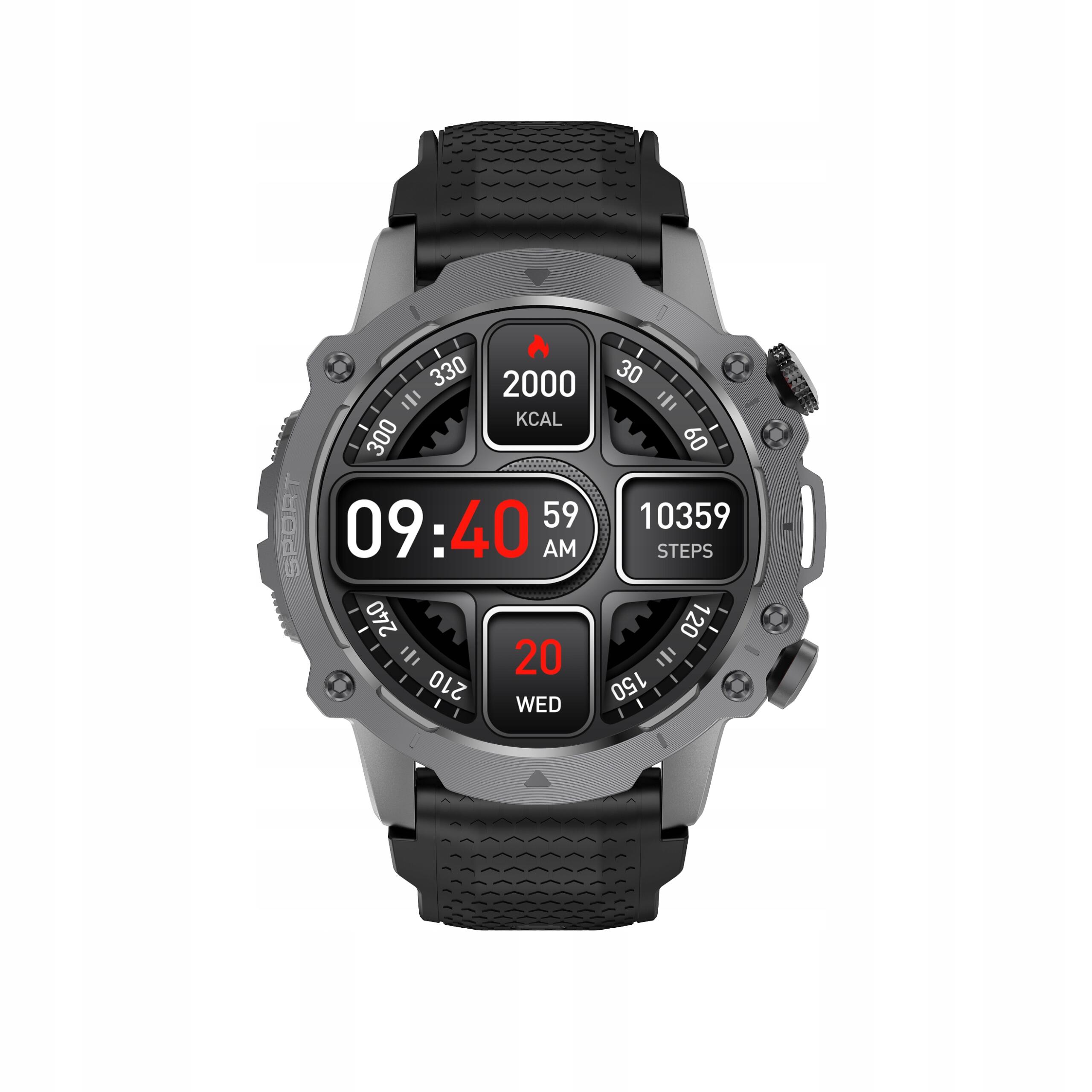 Kiano - Montre Intelligente Kiano Watch Sport Black, Noire, Homme, Bluetooth, Nfc - Montre Connectée - Noir - No Size - Decathlon