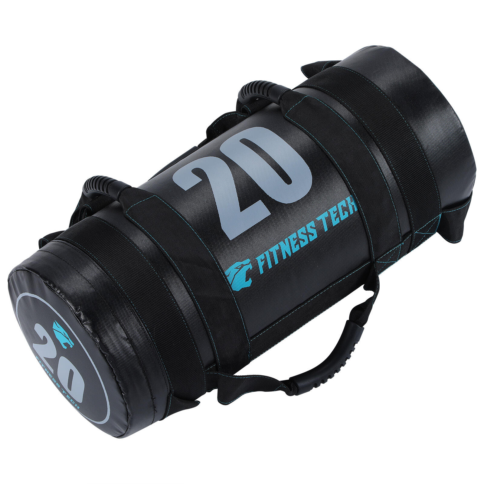 FITNESS TECH Saco Búlgaro Preto de 20kg Fitness Tech