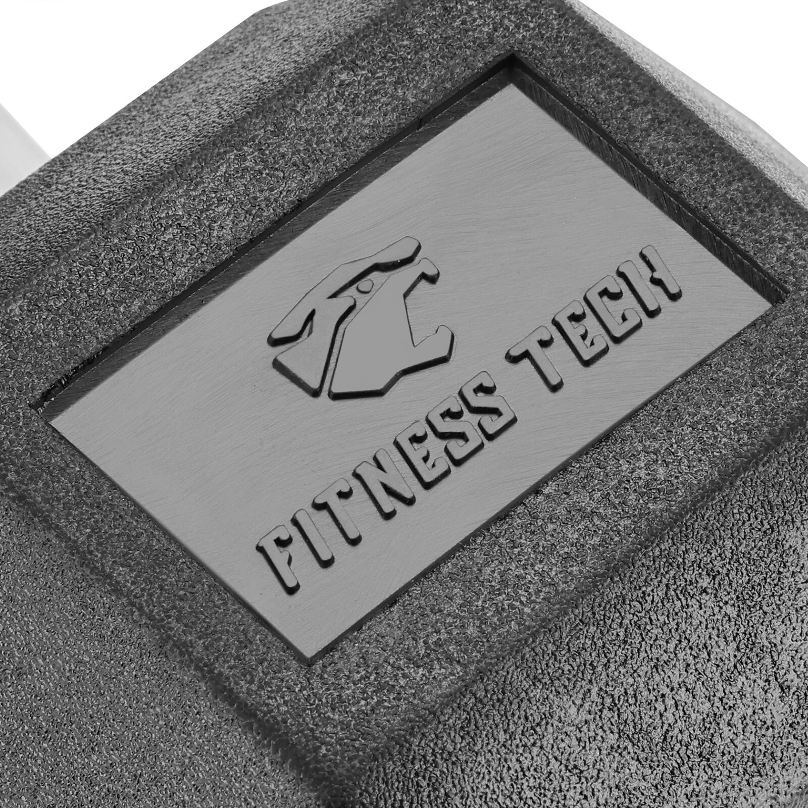 Halteres Hexagonais 5kg Fitness Tech – Conjunto com 2 Unidades 3/8
