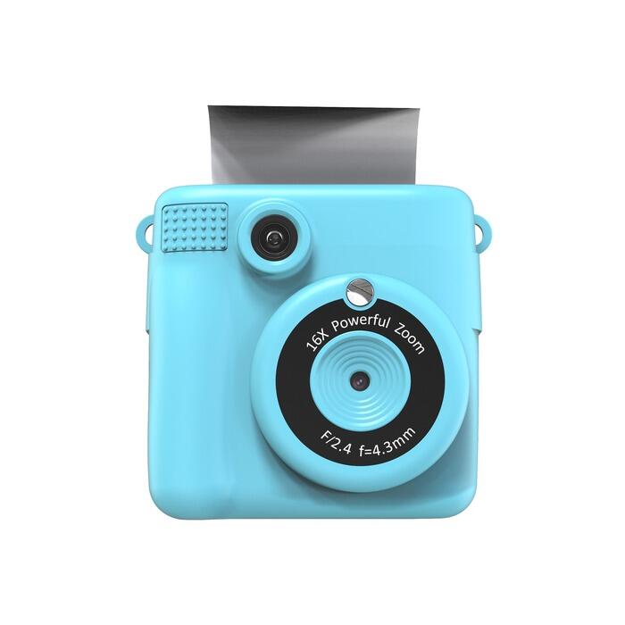 Muvit - Appareil Photo Enfant Impression Instantannée Kidpic Bleu - Appareil Photo - Bleu - No Size - Decathlon