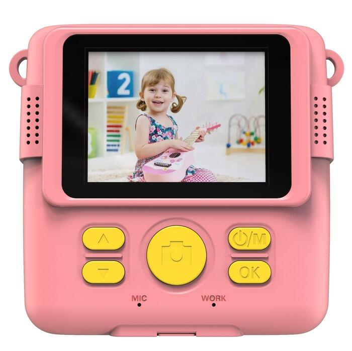 Appareil photo enfant impression instantannée KidPic Rose 2/7