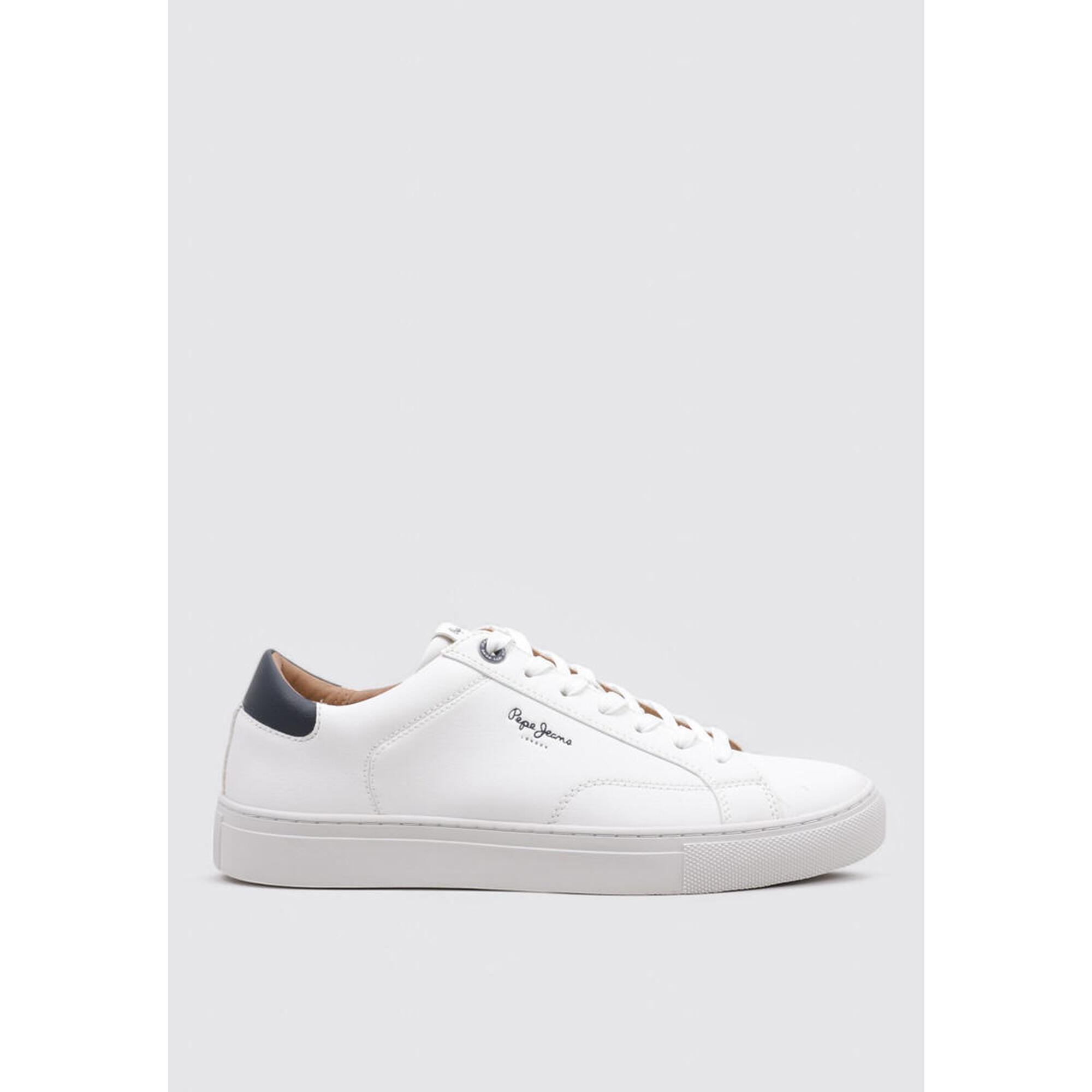 Pepe Jeans - Chaussure De Randonnée Baskets Homme Pepe Jeans Joe Basic Blan - Baskets - Blanc - 40 - Decathlon