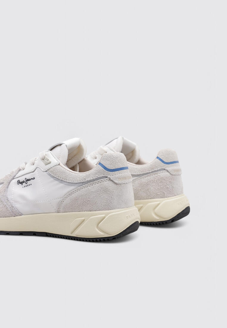 Chaussure de randonnée Baskets Femme Pepe Jeans MARLON DIVIDED W Blan 4/5