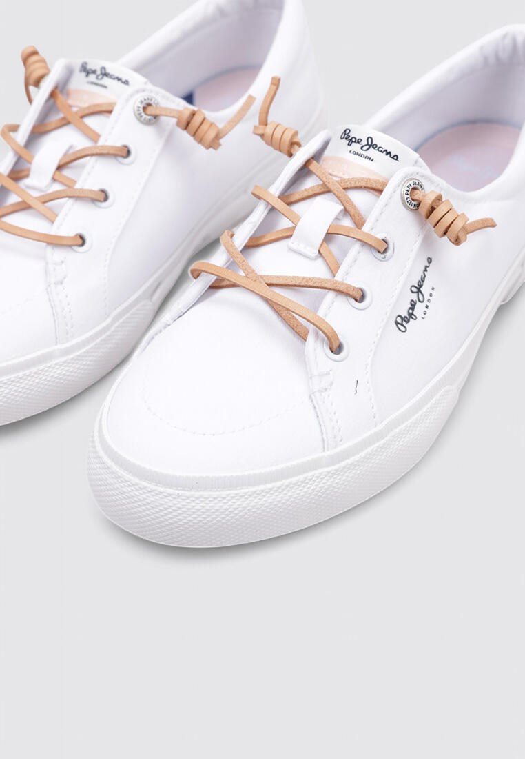 Chaussures Deportivas Mujer Pepe Jeans KENTON BLOCK W Blanc 3/7