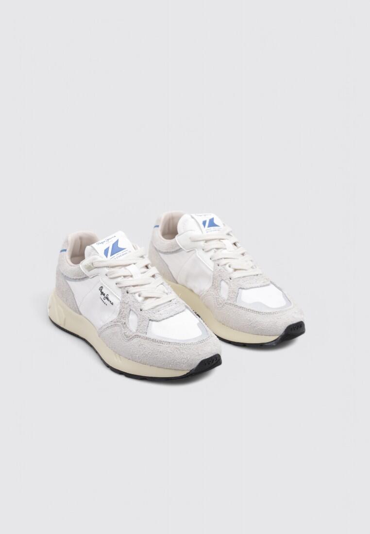 Chaussure de randonnée Baskets Femme Pepe Jeans MARLON DIVIDED W Blan 2/5
