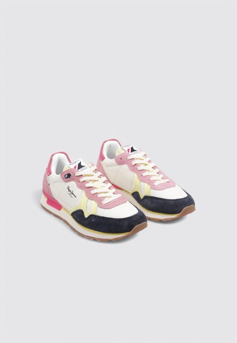 Chaussures Deportivas Mujer Pepe Jeans BRIT FLY W Marine 2/4