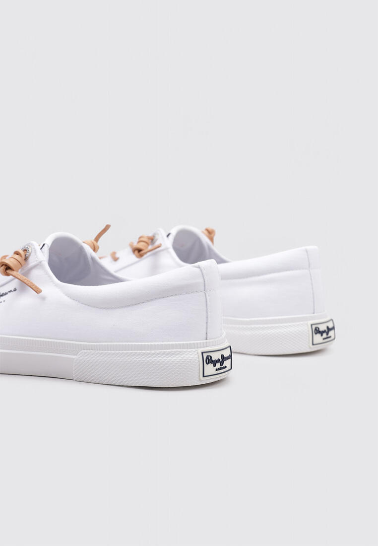 Chaussures Deportivas Mujer Pepe Jeans KENTON BLOCK W Blanc 4/7