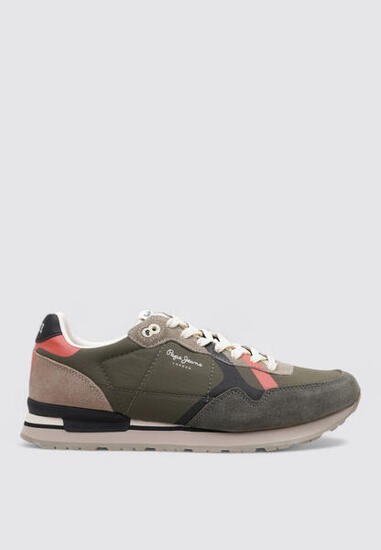 Chaussure de randonnée Baskets Homme Pepe Jeans BRIT COVER M Ver