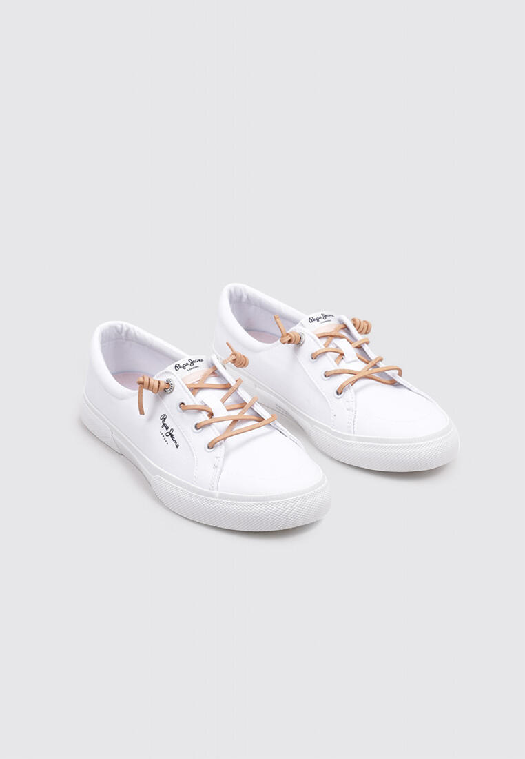 Chaussures Deportivas Mujer Pepe Jeans KENTON BLOCK W Blanc 2/7