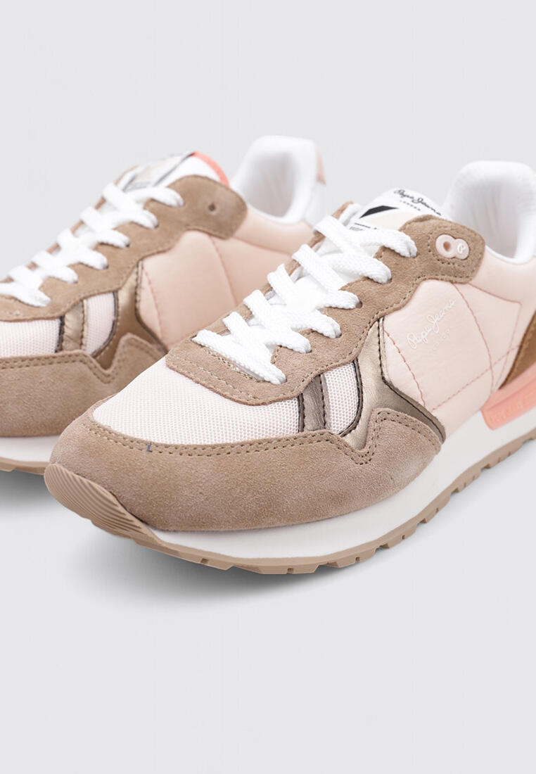 Chaussures Deportivas Mujer Pepe Jeans BRIT CAMP W Bleu 3/5