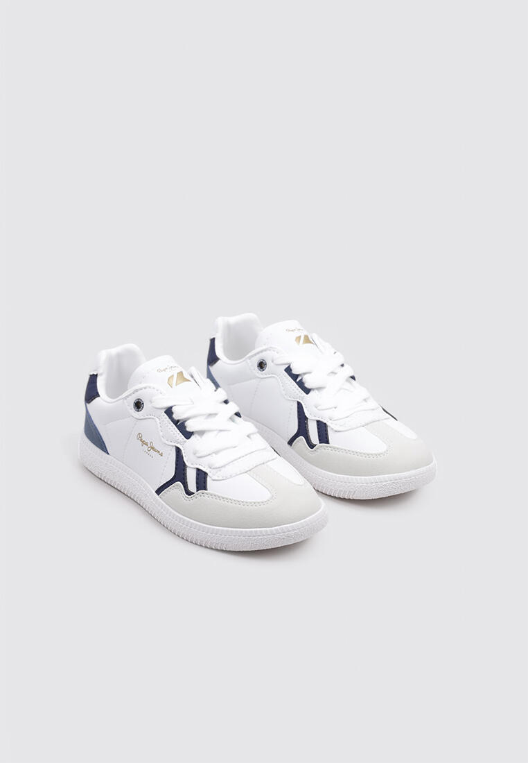 Zapatillas Deportivas Niños Pepe Jeans BALL RETRO B Blanc 2/4