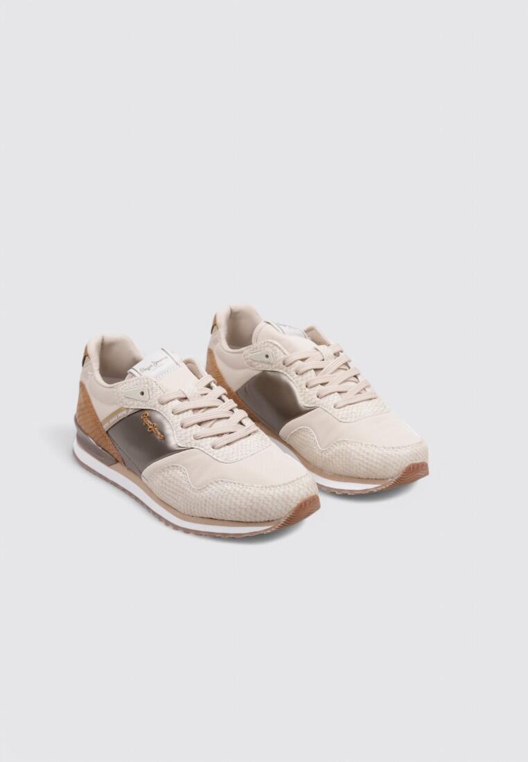 Chaussure de randonnée Baskets Femme Pepe Jeans LONDON MIX W Ble 2/4