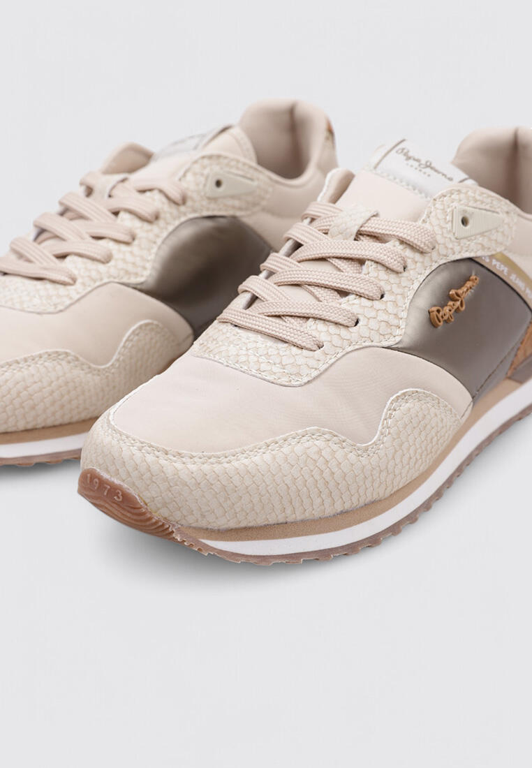 Chaussure de randonnée Baskets Femme Pepe Jeans LONDON MIX W Ble 3/4