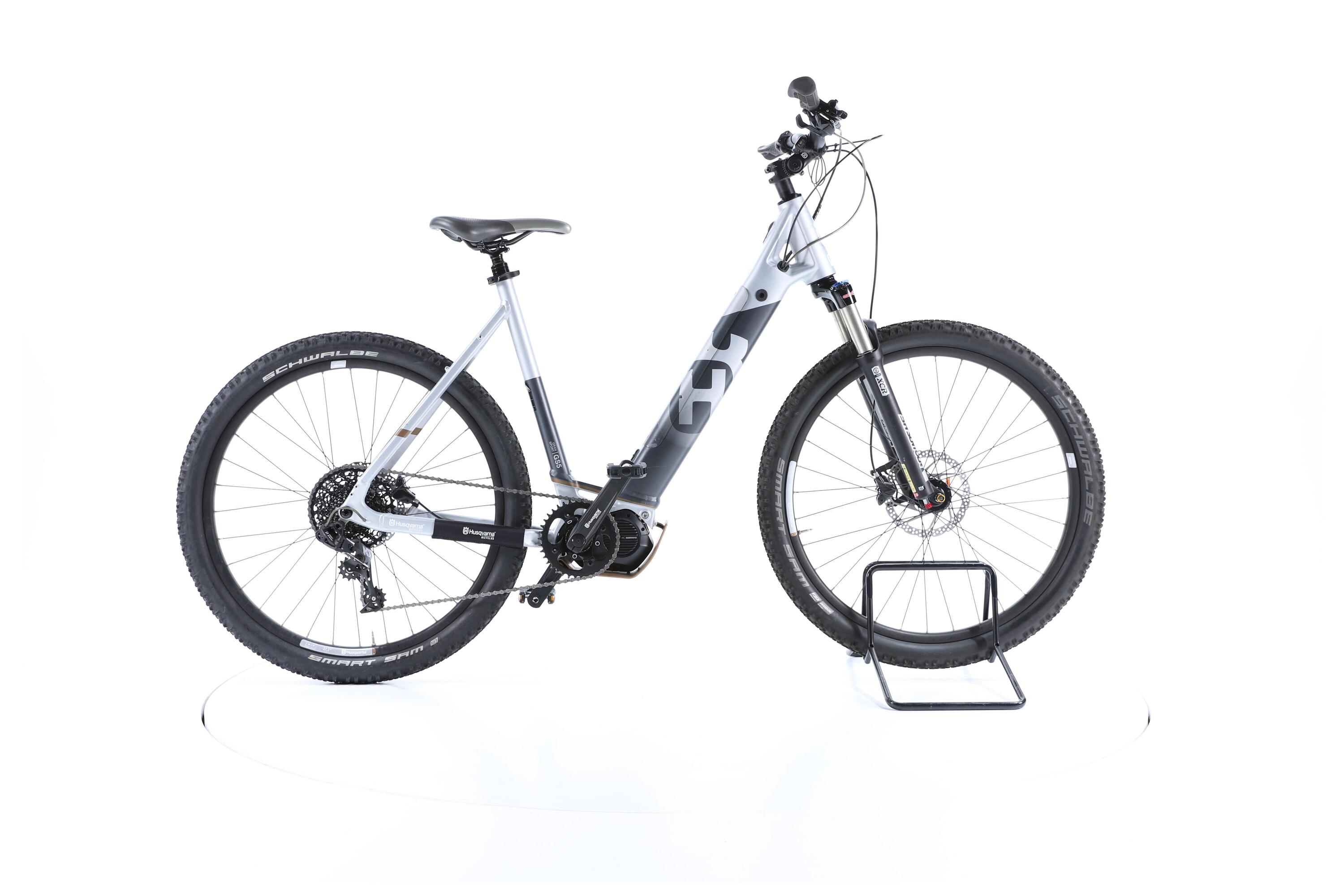 Refurbished - Husqvarna E-Bicycles Gran Sport 5 Lage instap  - Goed 1/7