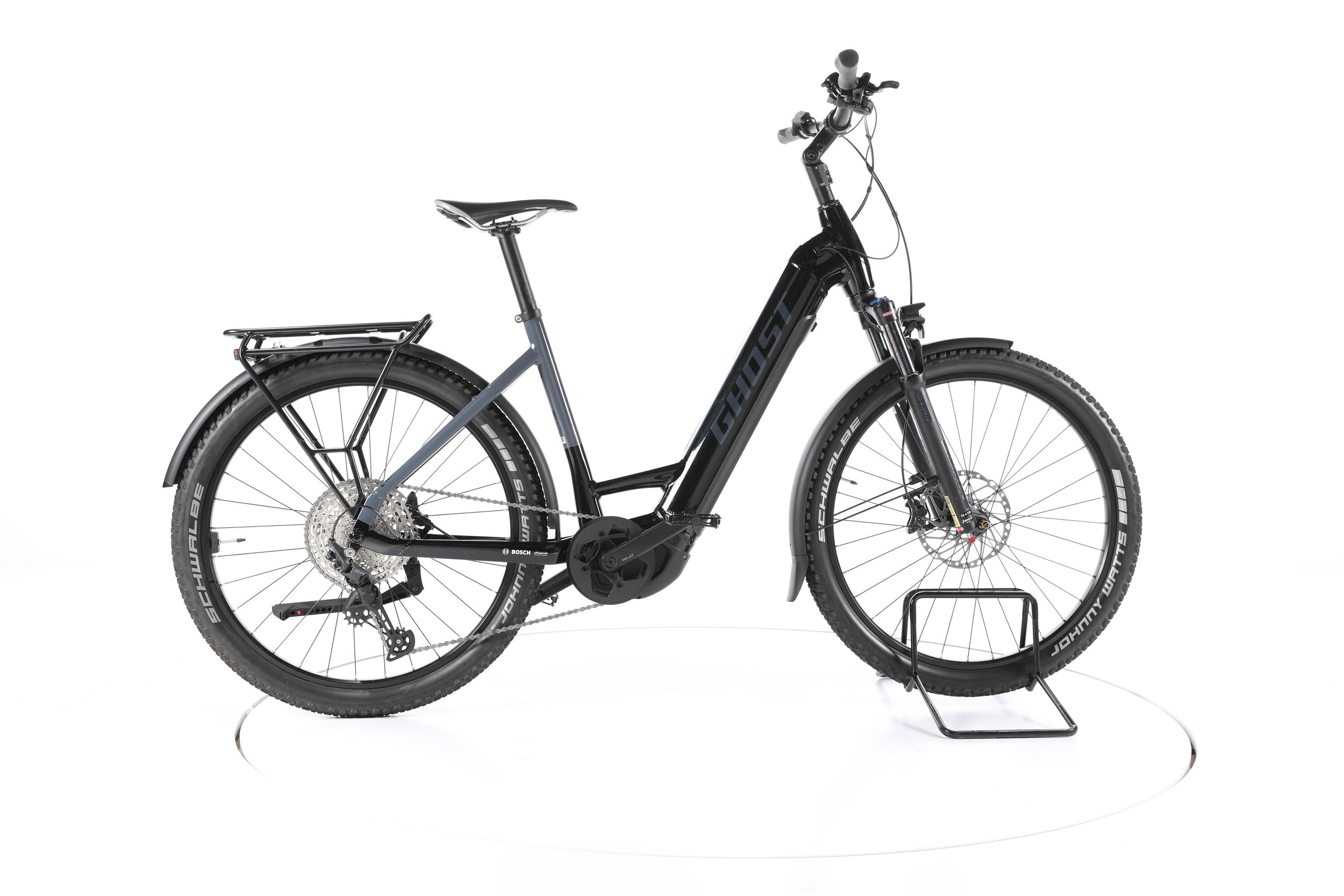 Refurbished - Ghost E-Teru Advanced EQ Trekking E-Bike Lage instap  - Zeer goed 1/7