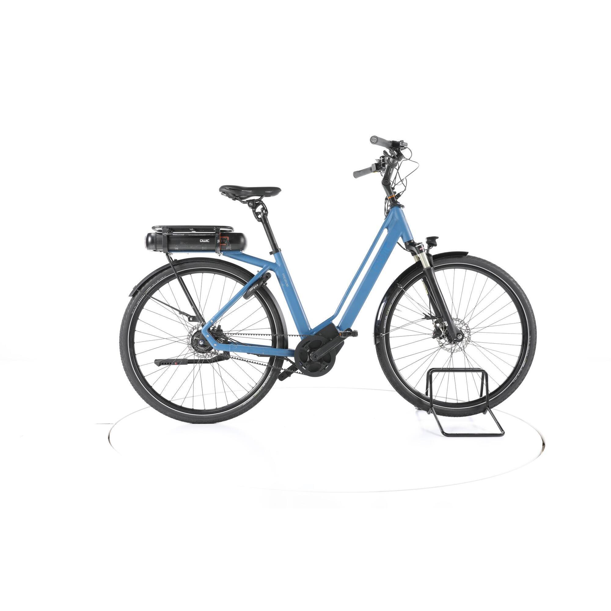 Second Life - QWIC Premium MA8 TOUR City E-Bike Lage instap 2021 - Stan dobry