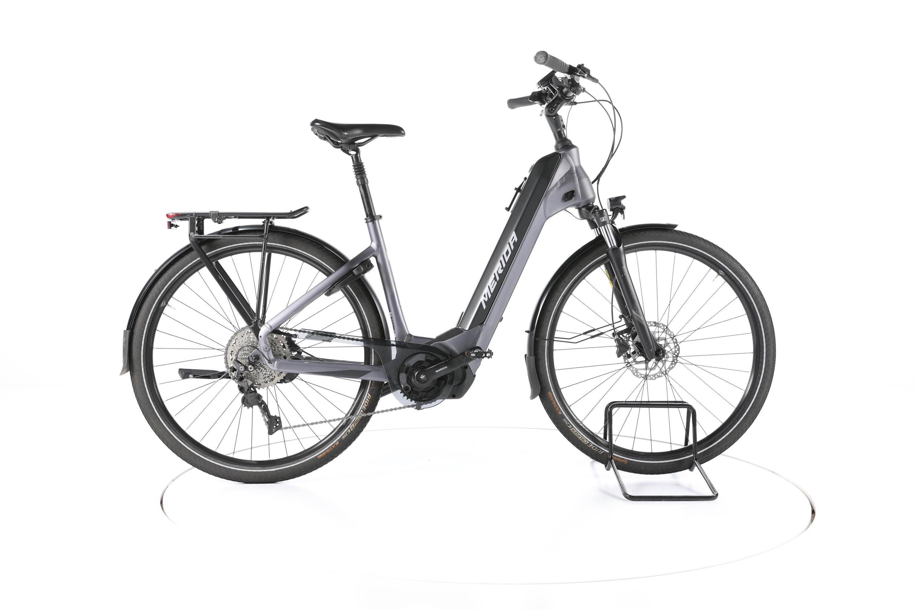 Refurbished - Merida eSPRESSO City 500 Trekking E-Bike Lage instap  - Zeer goed 1/7