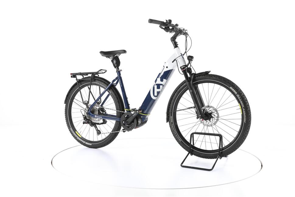 Second Life - Husqvarna E-Bicycles Cross Tourer CT3 Lage instap - Jak nowy thumbnail