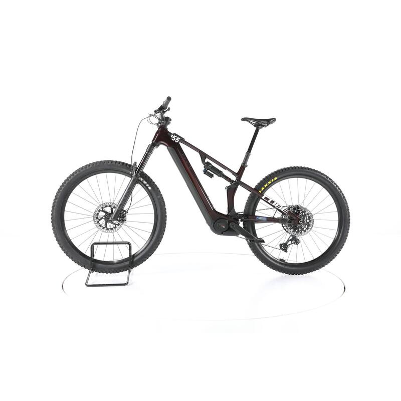 Reconditionné - Cube Stereo Hybrid ONE55 C:68X SLX Vélo VTT Carbon  - Très Bon