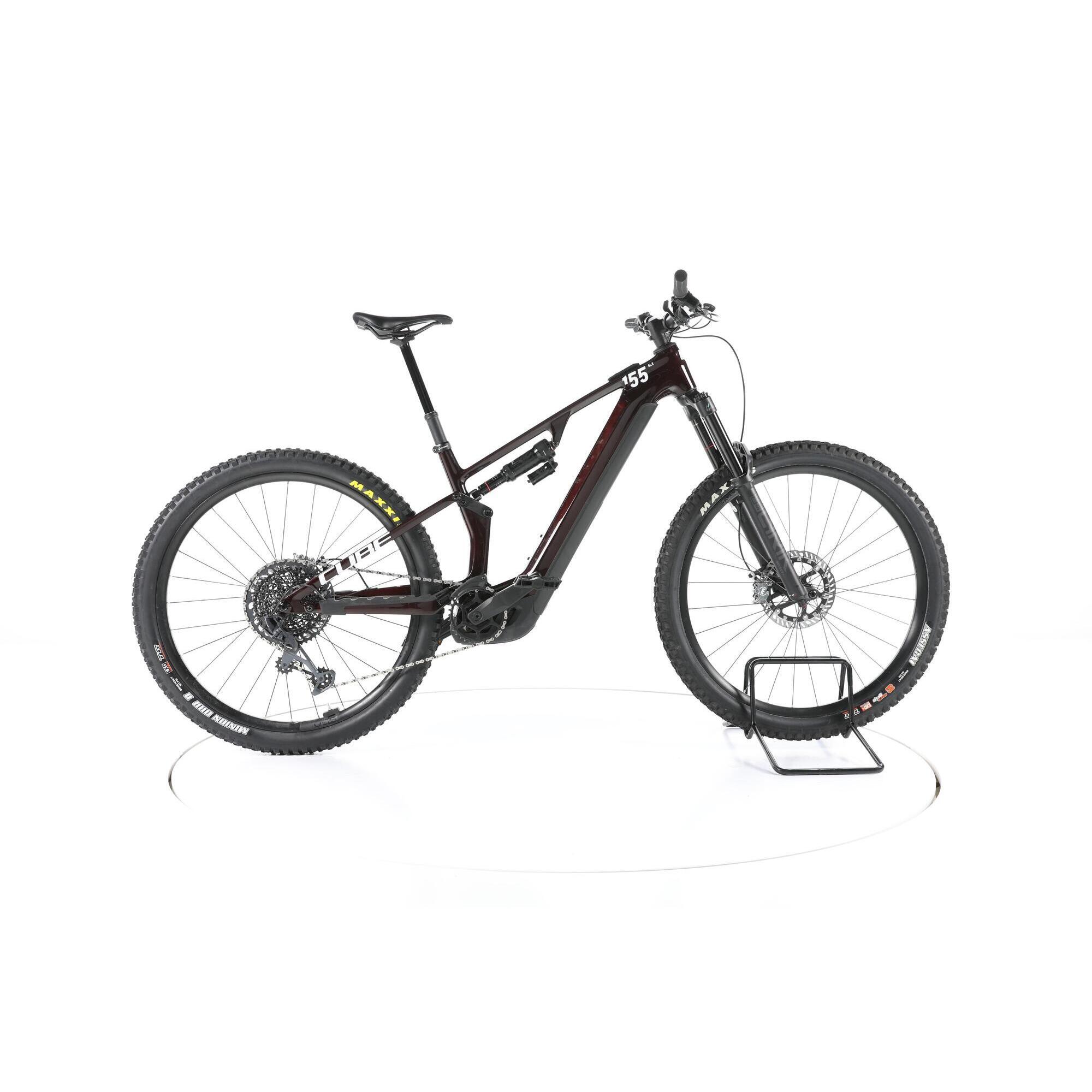 Second Life - Cube Stereo Hybrid ONE55 C:68X SLX E-Bike Carbon - Jak nowy
