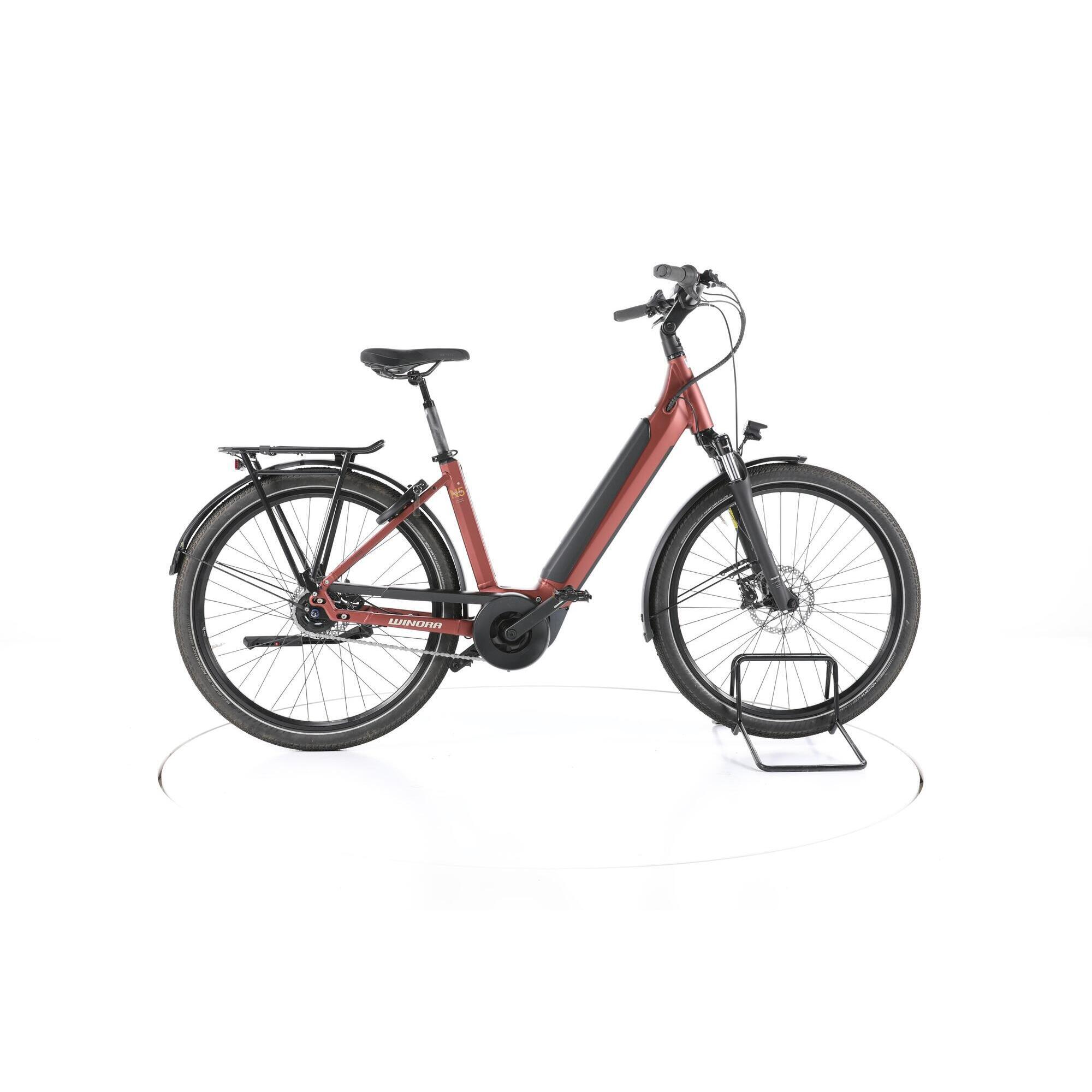 Second Life - Winora Sinus N5f City E-Bike Lage instap 2022 - Jak nowy