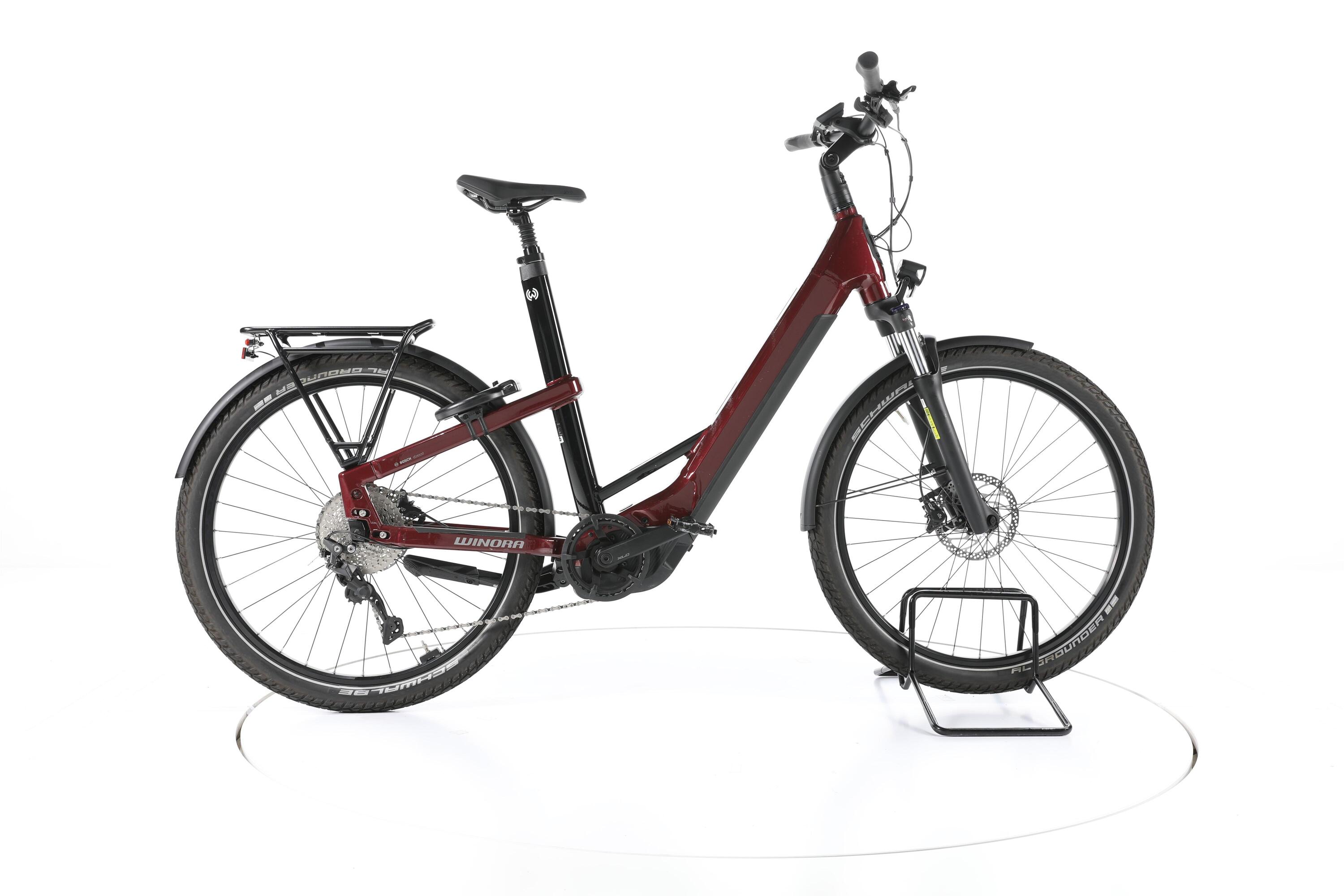 WINORA Refurbished - Winora Yakun X10E Trekking E-Bike Lage instap 2023 - Zeer goed