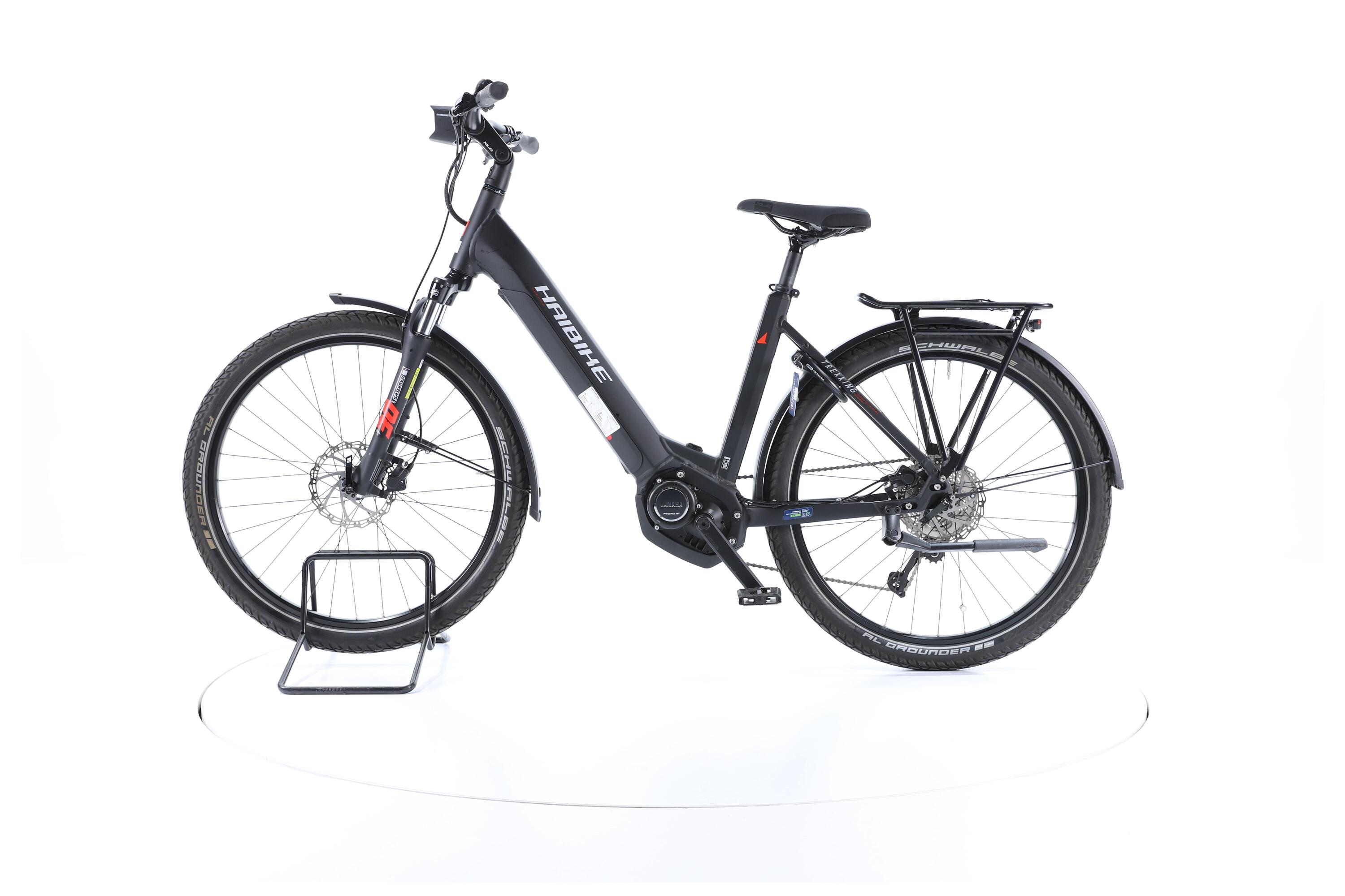 Refurbished - Haibike Trekking 6 Trekking E-Bike Lage instap 2024 - Zeer goed 6/7