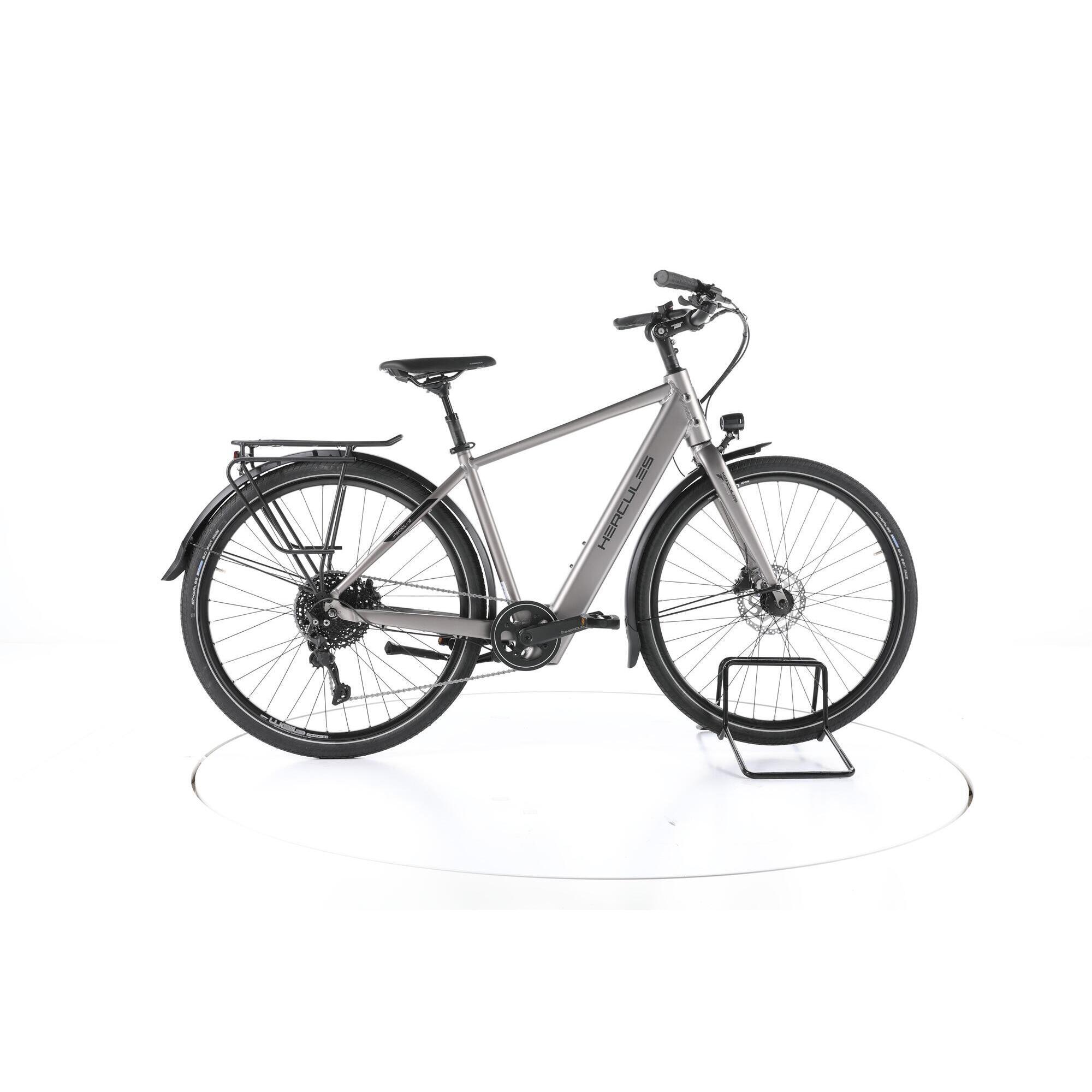 Hercules - Reconditionné - Hercules Urbanico I-10 City Vélo Électrique 2024 - Très Bon - Vélo Ville - Gris - 48 Xl - Decathlon