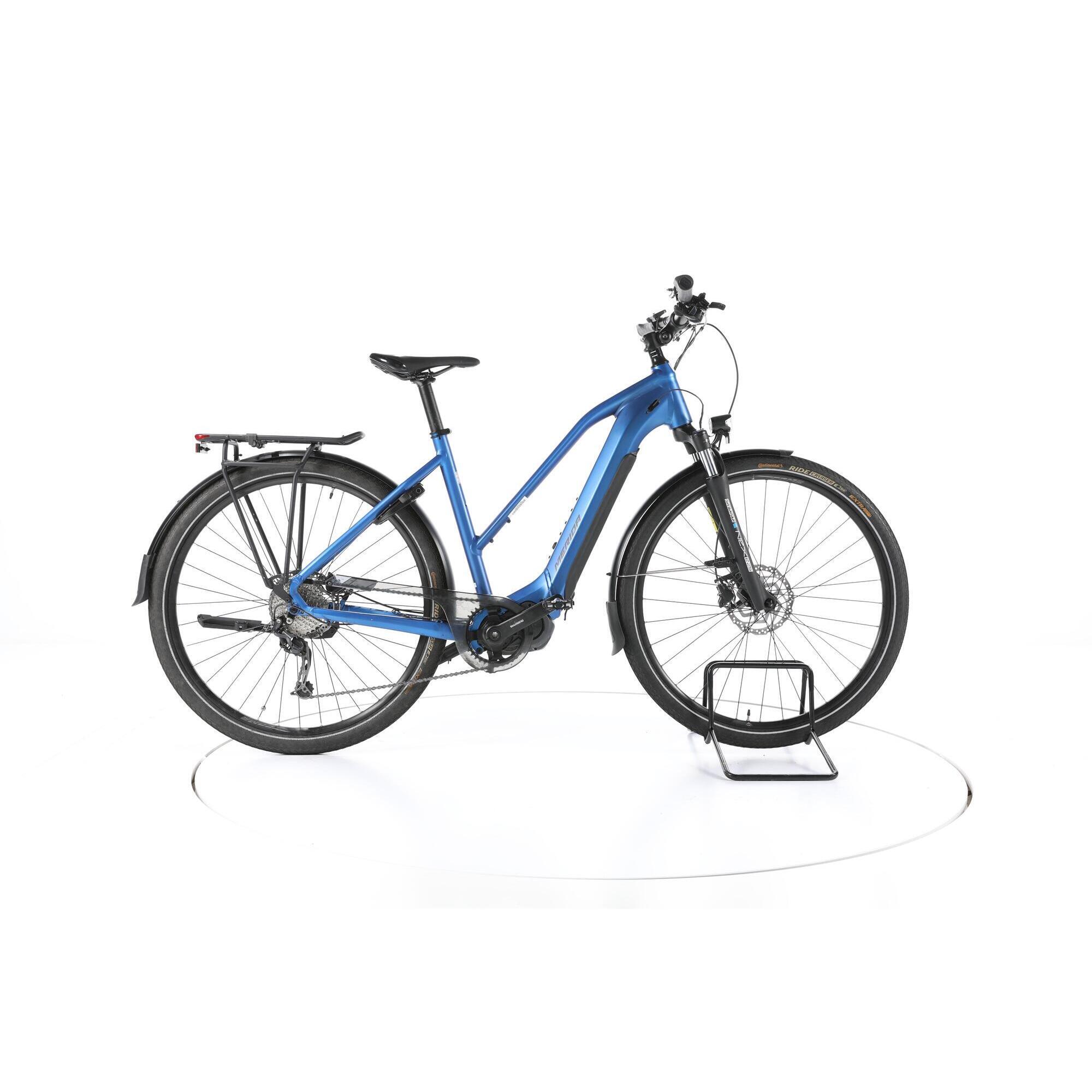 Merida - Reconditionné - Merida Espresso L 400 S Eq Trekking Vélo Électrique - Très Bon - Vélo De Voyage - Bleu - Moyen - Decathlon