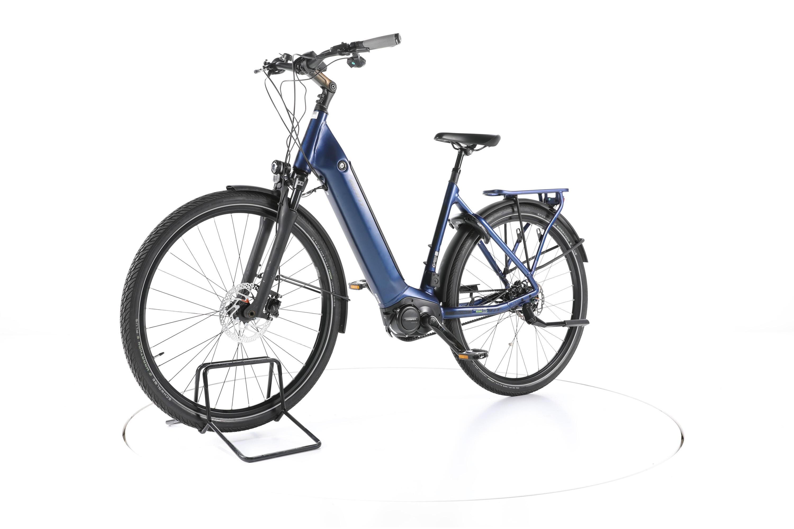 Refurbished - Giant DailyTour E+ 1 BD RT City E-Bike Lage instap  - Zeer goed 5/7