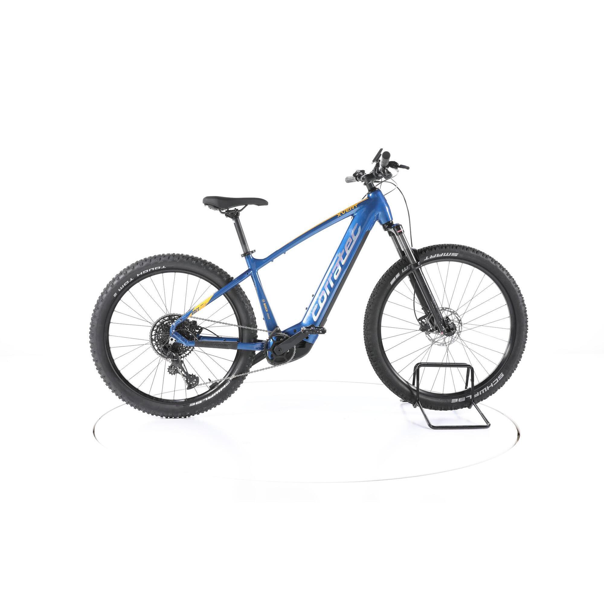 Corratec - Reconditionné - Corratec E-power X-vert Race Trinity Vélo Électrique 2023 - Bon - Vélo Tout Terrain - Bleu - 44 L - Decathlon