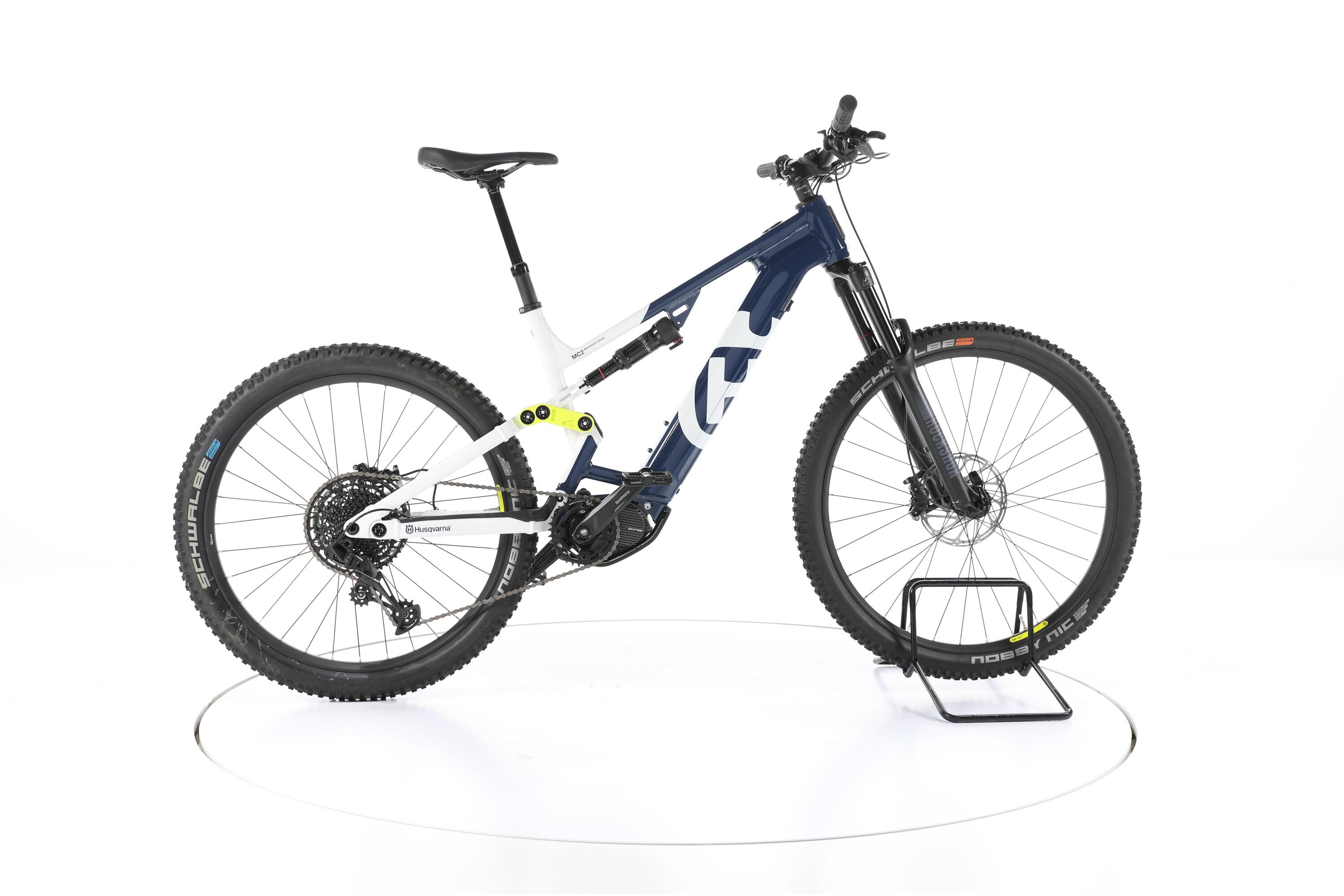 Refurbished - Husqvarna E-Bicycles Mountain Cross 2 Fully E-Bike  - Zeer goed 1/7