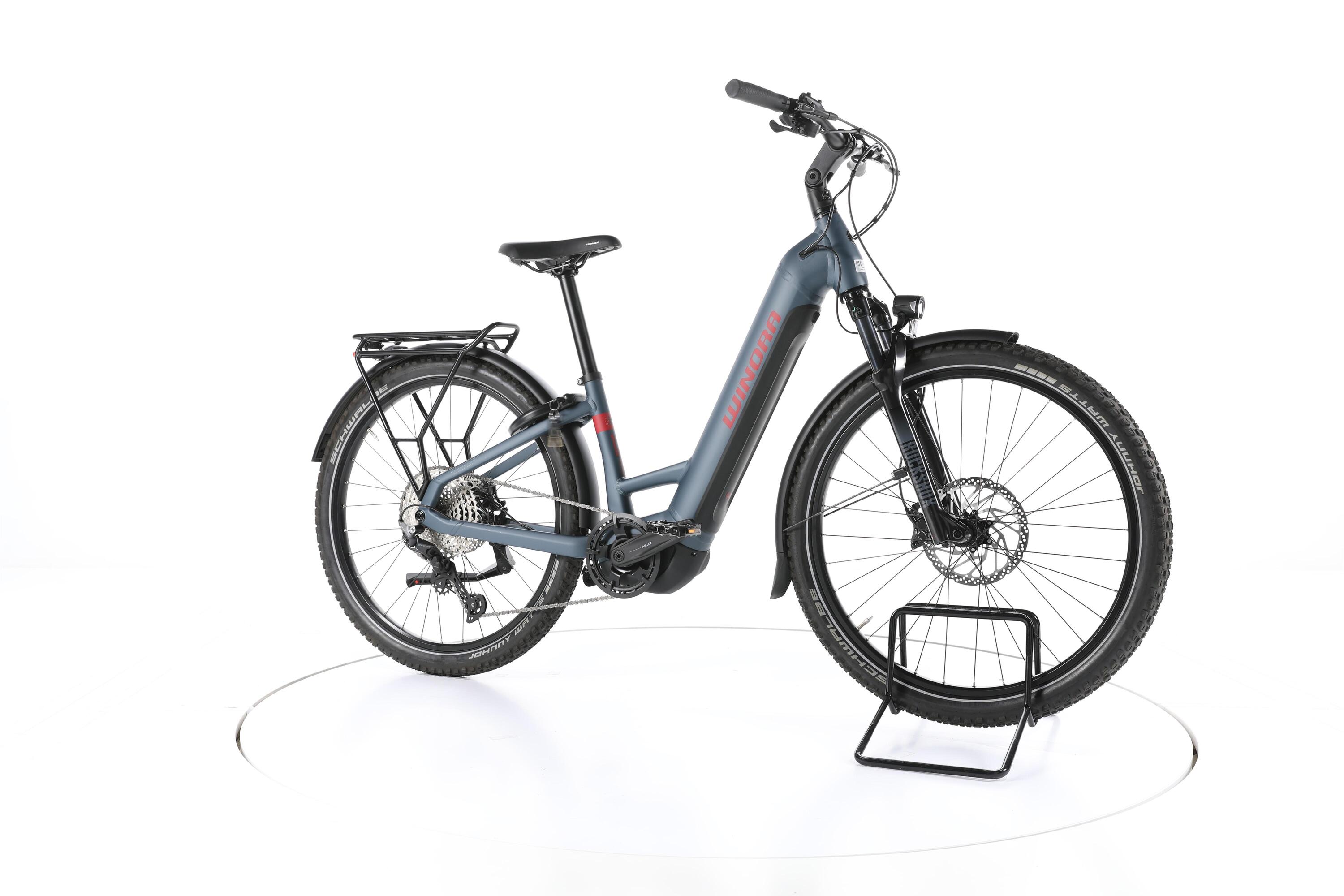 Refurbished - Winora Yucatan X12 Trekking E-Bike Lage instap 2022 - Zeer goed 2/7