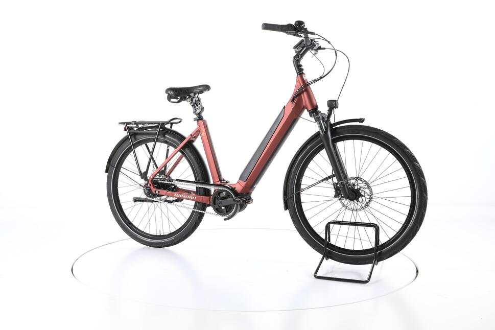 Second Life - Winora Sinus N5 City E-Bike Lage instap 2024 - Stan dobry