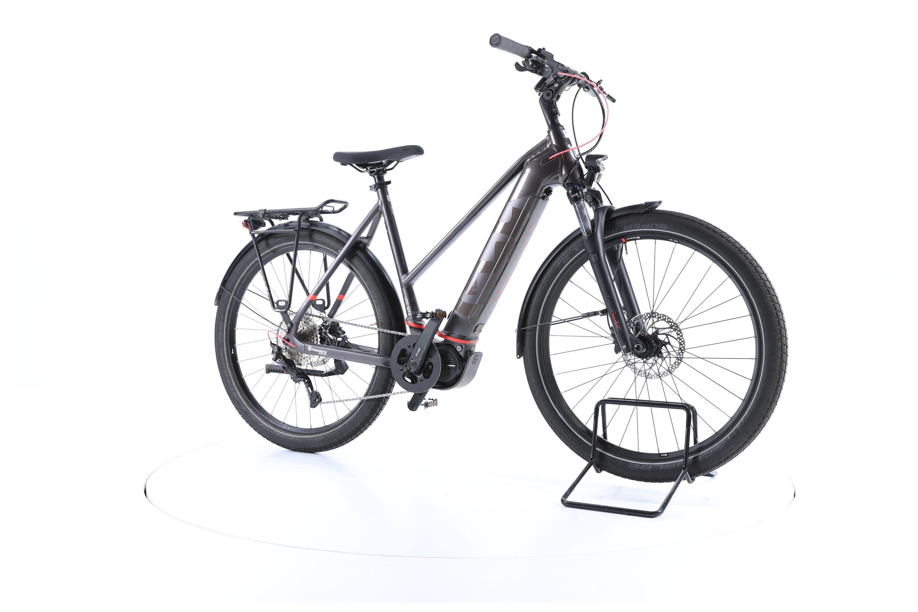 Refurbished - Husqvarna E-Bicycles Gran tourer GT4 Trekking E-Bike 2021 - Goed 2/7
