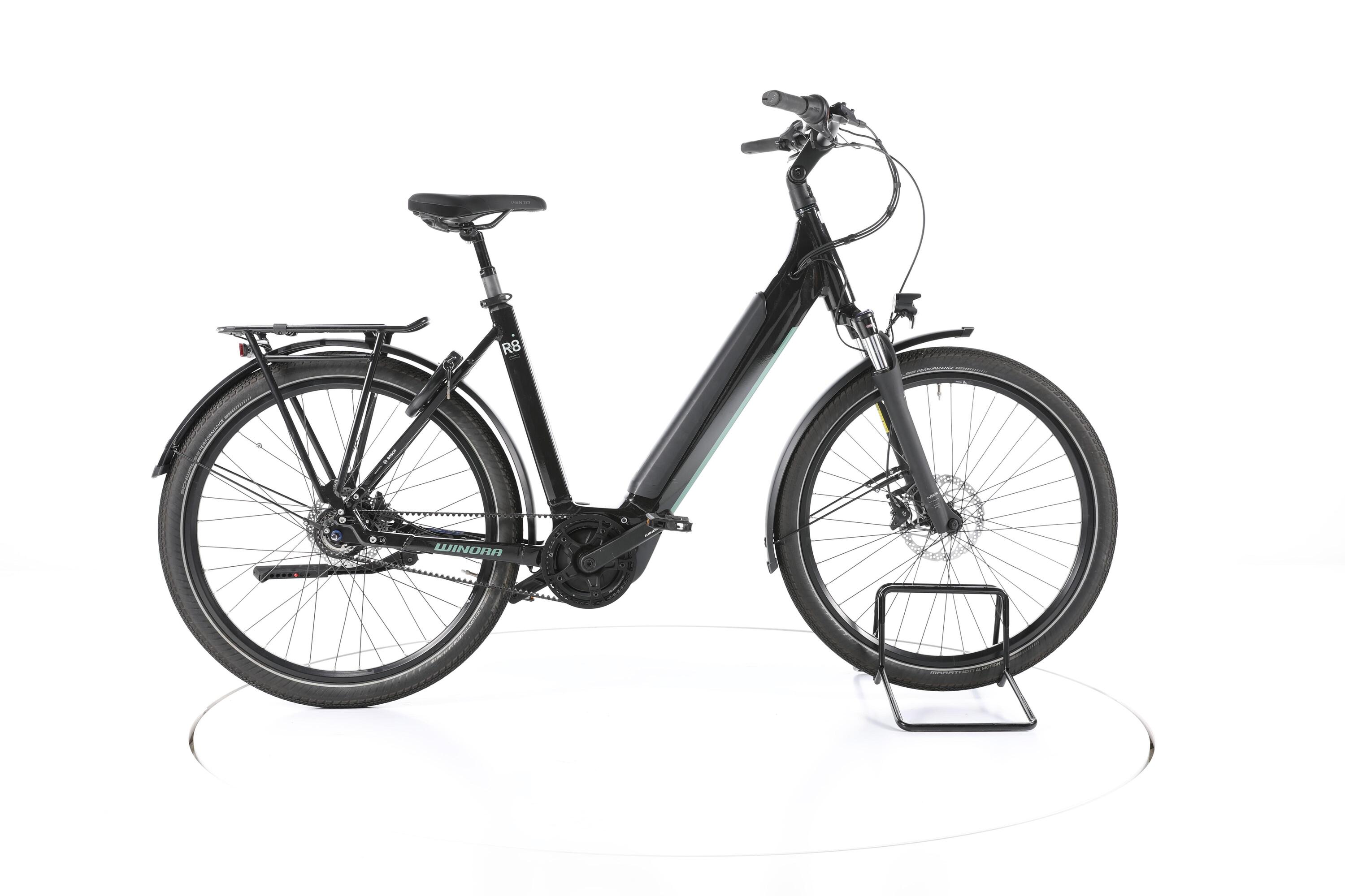 WINORA Refurbished - Winora Sinus R8 City E-Bike Lage instap 2022 - Zeer goed