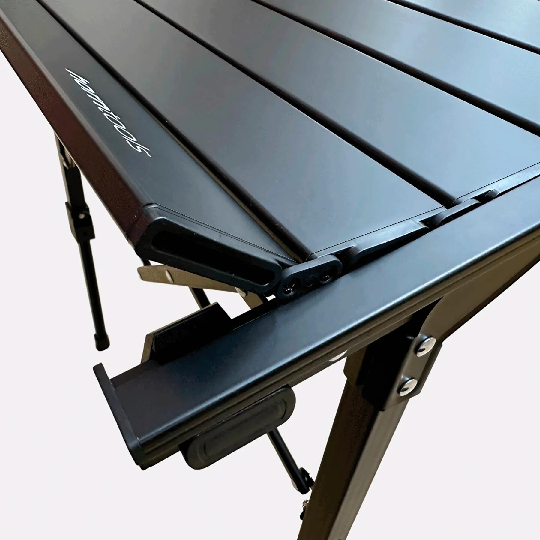 horntools Campingtisch faltbar kompakter Rolltisch höhenverstellbar 5/7