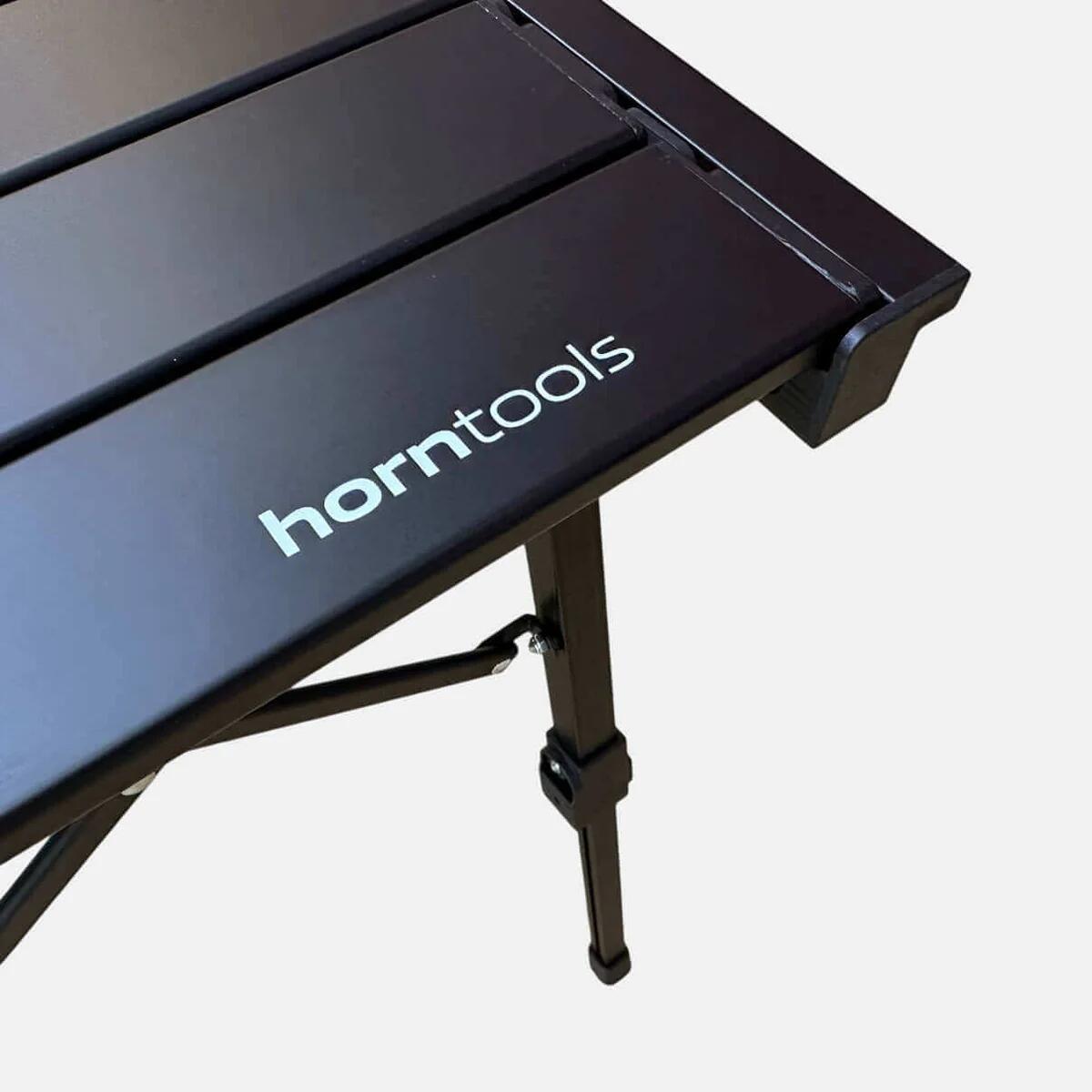 horntools Campingtisch faltbar kompakter Rolltisch höhenverstellbar 6/7