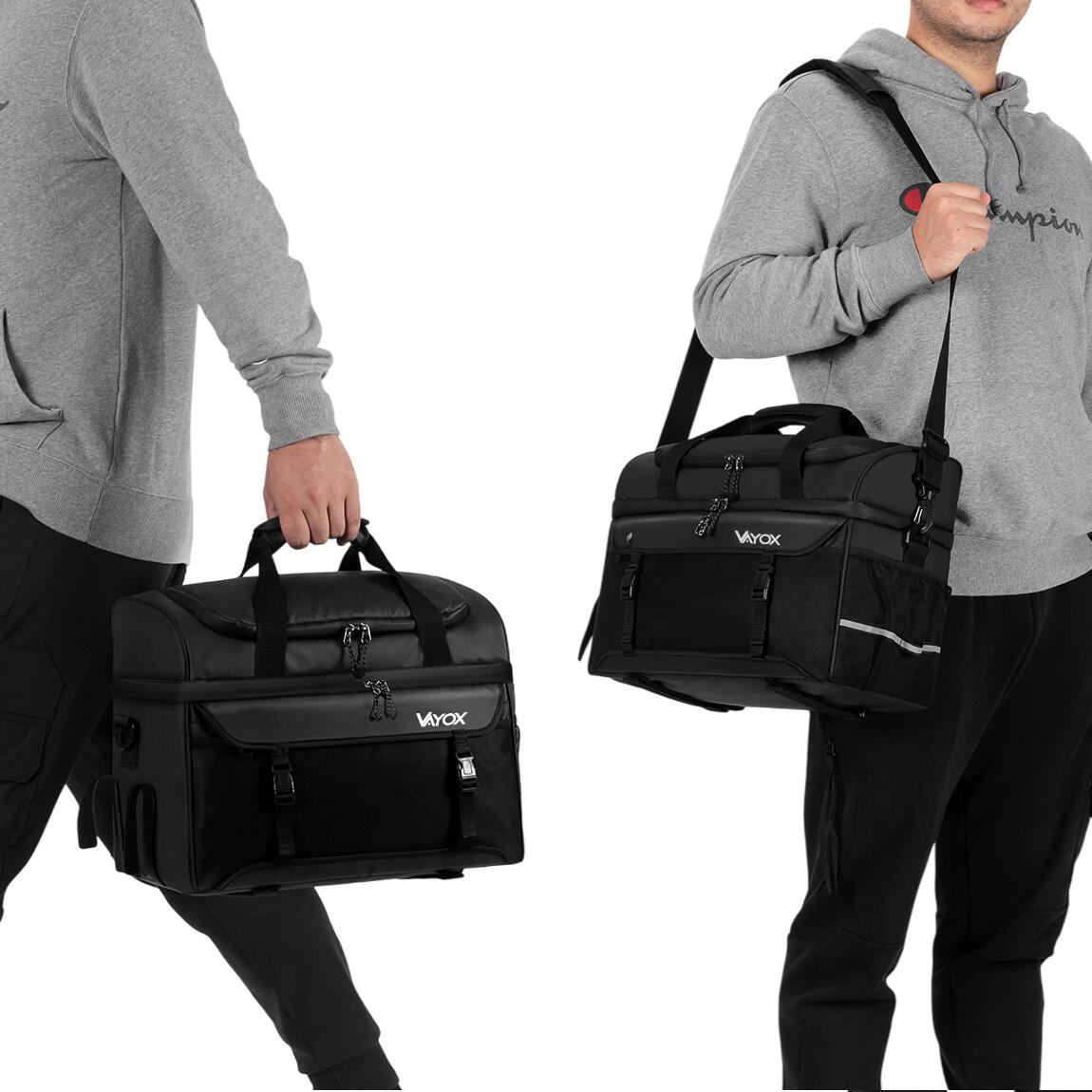 Borsa per bicicletta da portapacchi VAYOX VA0350 impermeabile termica 11L 7/8