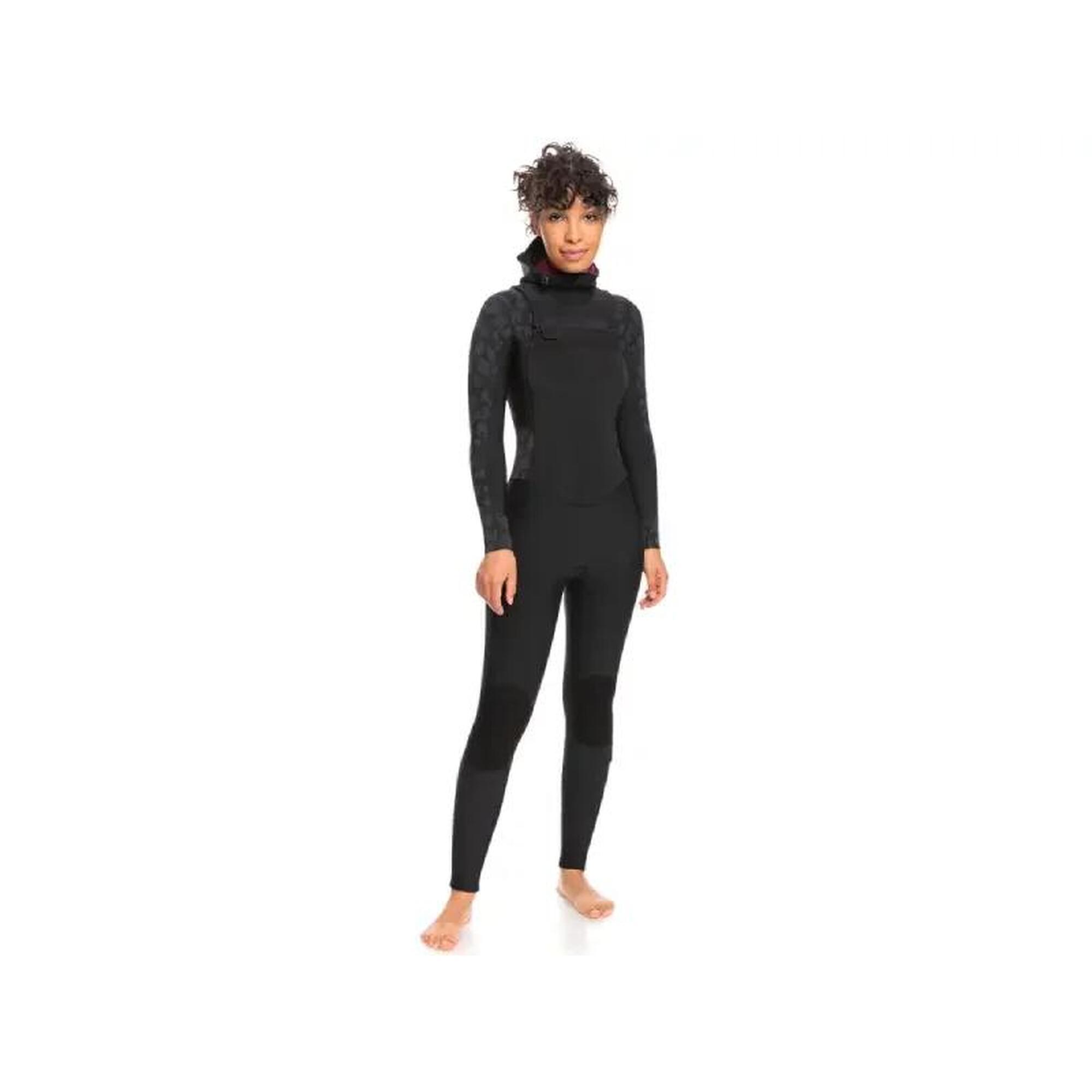Pianka z kapturem Roxy 5/4/3mm Swell Hooded Front Zip