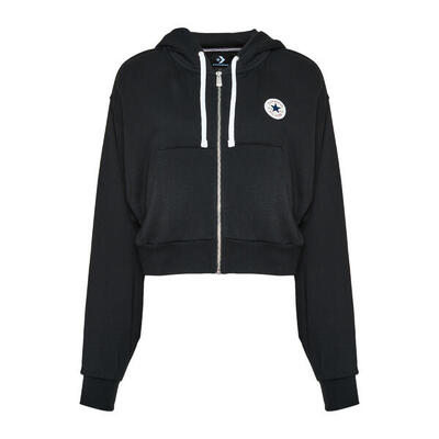 Felpa con cappuccio Converse Retro con zip intera da donna