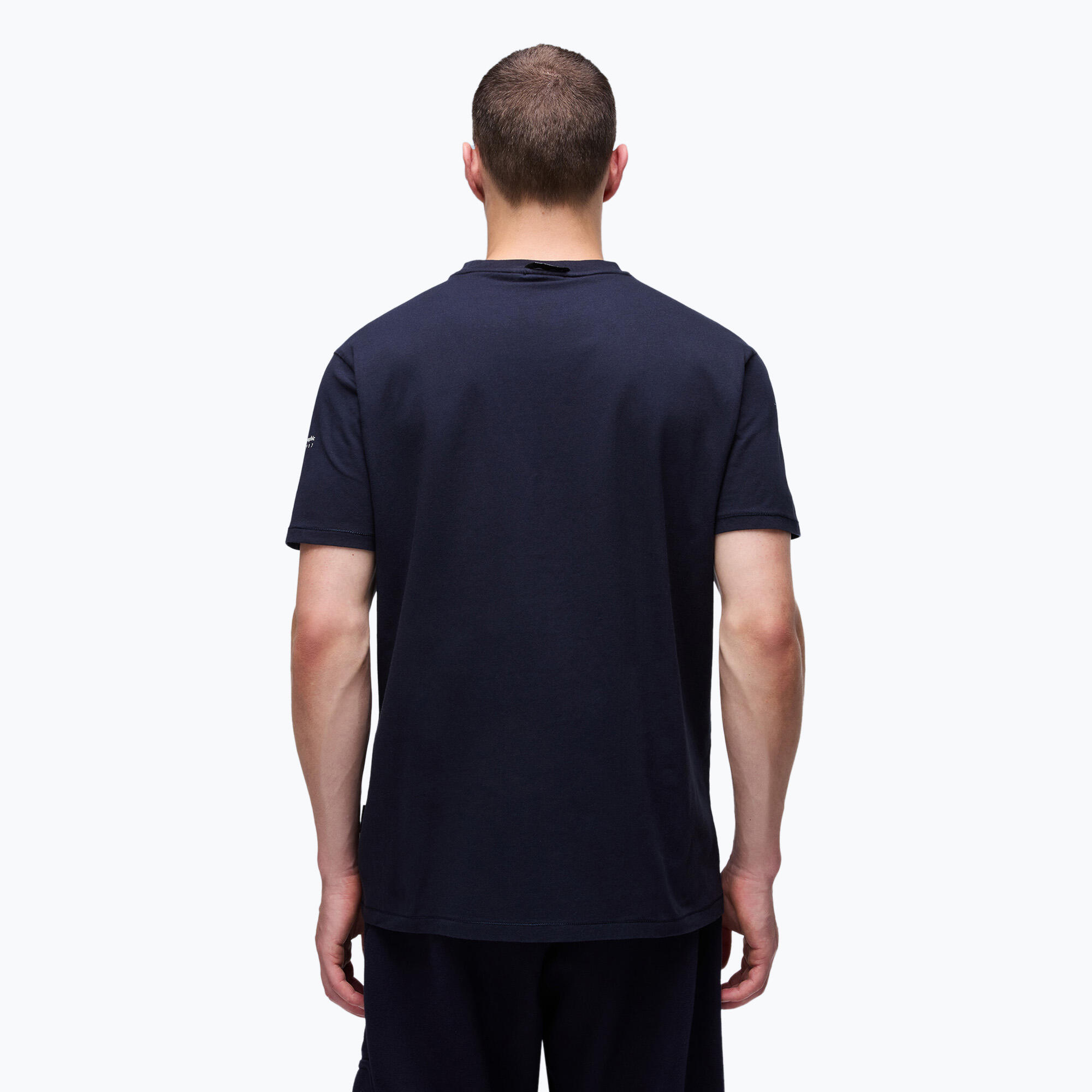 Camiseta masculina Napapijri S-Badge 2/7