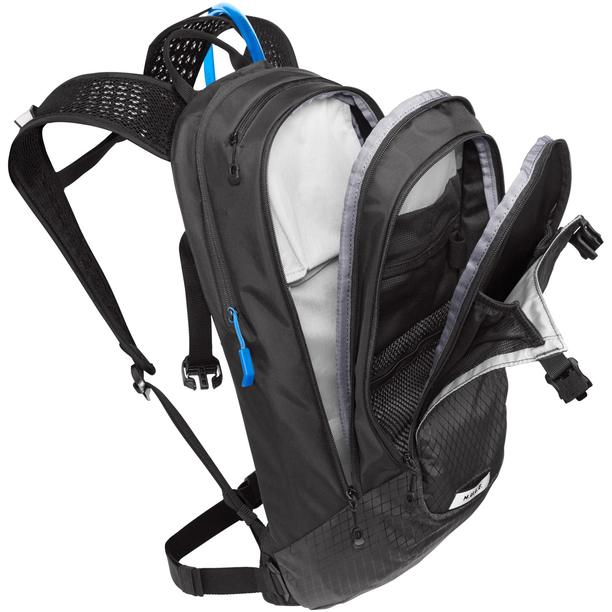 Sac d'Hydratation Camelbak M.U.L.E. 12L + Poche à Eau 3L Noir/Gris Foncé Femme 6/7