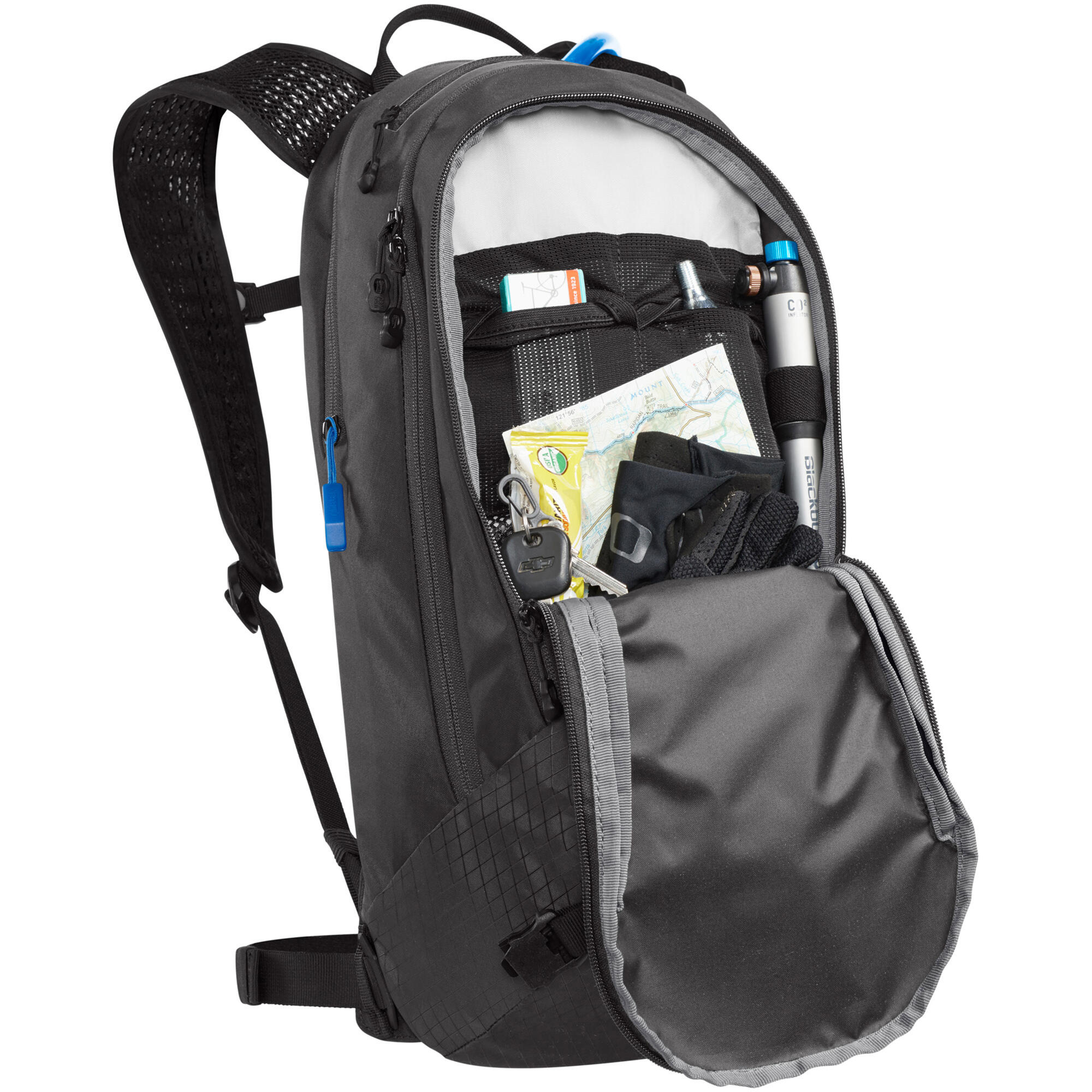 Sac d'Hydratation Camelbak M.U.L.E. 12L + Poche à Eau 3L Noir/Gris Foncé Femme 7/7