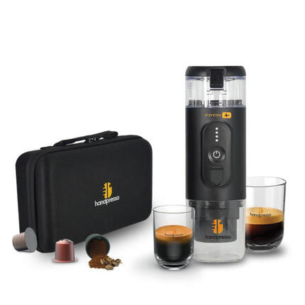 Tragbare Espressomaschine Akku Handpresso-Set E-Presso+ 90ml