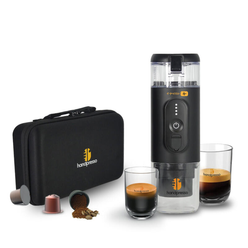 Handpresso - Coffret Machine À Café Portable Handpresso E-presso+ 90ml  - Cafetière De Voyage - Machine Expresso  - Noir - No Size - Decathlon