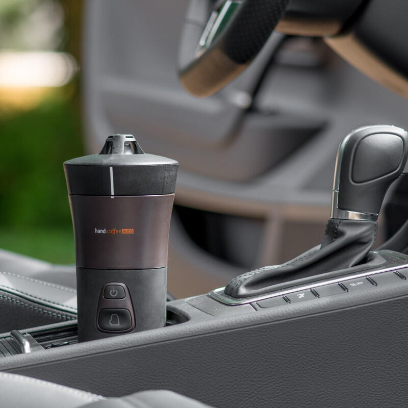Cafetière portable de voiture Coffret Handcoffee Auto 12V pour dosette Senseo 4/7