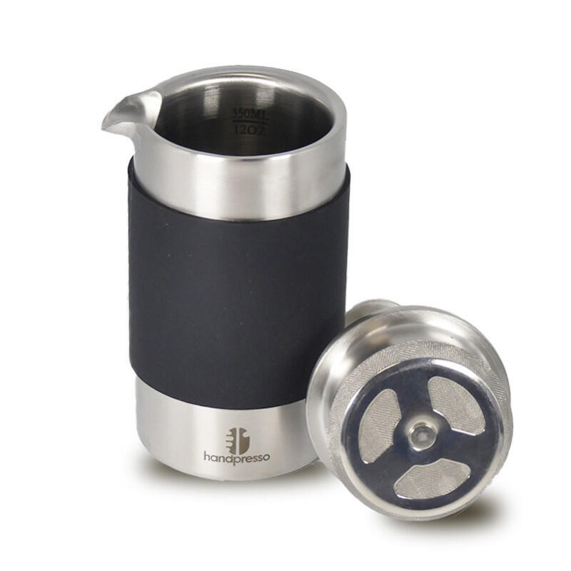 Cafetière à piston Handpresso Travel Press 35cl - French Press inox 2/7