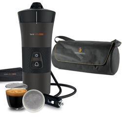 Cafetière portable de voiture Coffret Handcoffee Auto 12V pour dosette Senseo