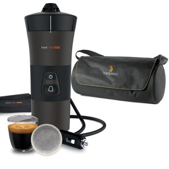 Tragbare Auto-Espressomaschine Coffret Handcoffee Auto 12V für Senseo-Pads